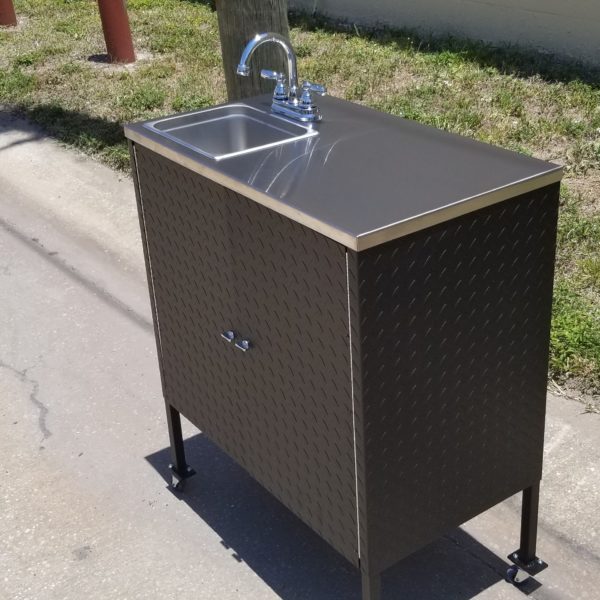 LARGE 1 COMPARTMENT SINK 110V ELECTRIC