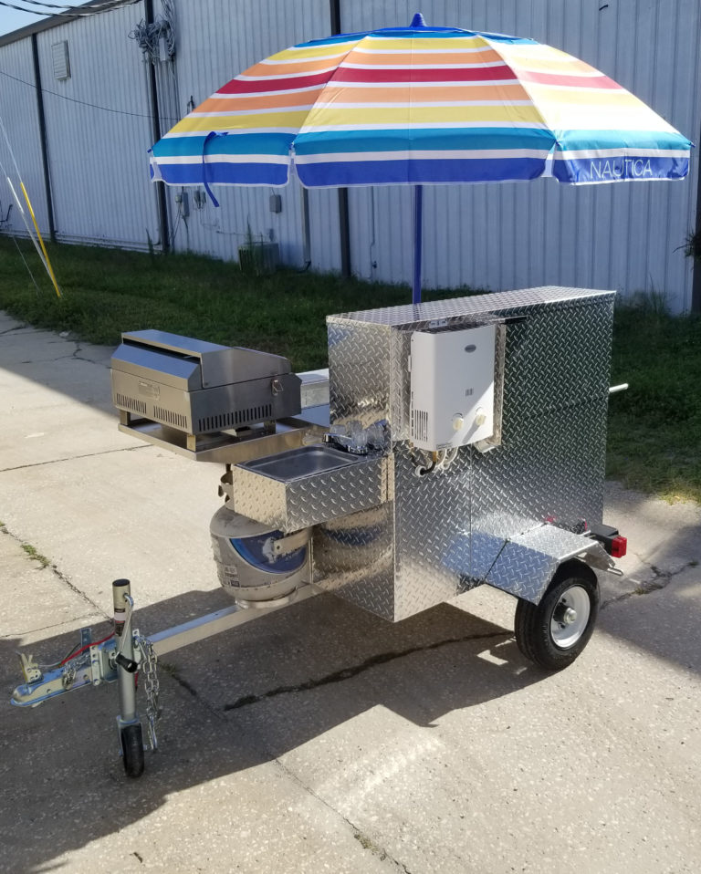 HOT DOG FOOD CART TRAILER