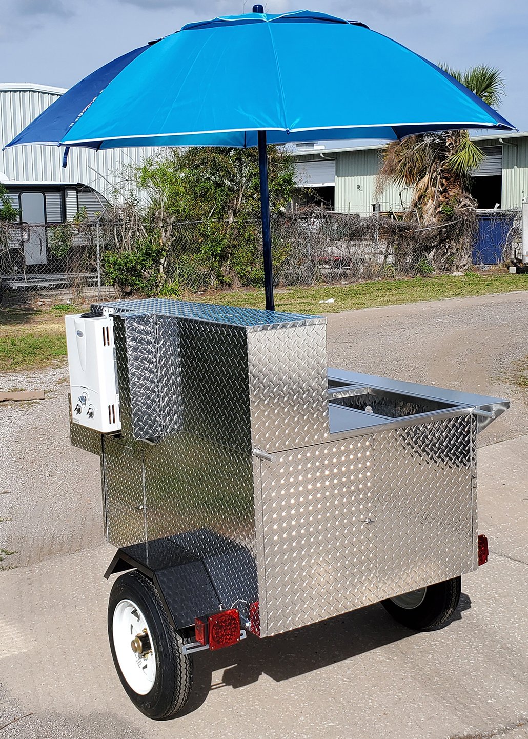 DELUXE HOT DOG / FOOD CART JR JK Fabrication of Clearwater