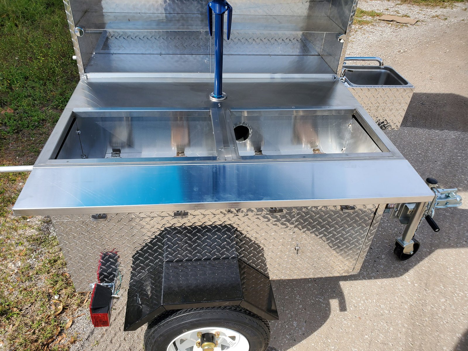 DELUXE HOT DOG / FOOD CART JR JK Fabrication of Clearwater