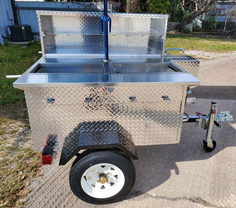 DELUXE HOT DOG / FOOD CART JR | JK Fabrication of Clearwater